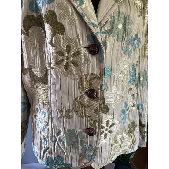 ERIN LONDON Tapestry Blazer Jacket XL - Picture 2 of 9